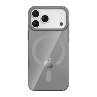 iPhone 17 Pro/18 Pro PC Blank Magsafe Kapak - Natural Grey