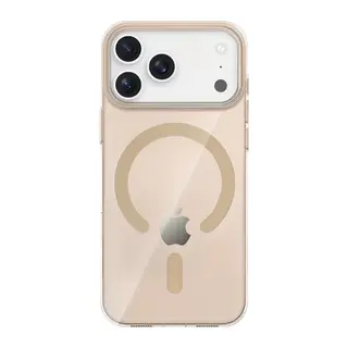 iPhone 17 Pro PC Blank Magsafe Kapak - Çöl Titanyum