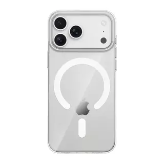 iPhone 17 Pro Max/18 Pro Max PC Blank Magsafe Kapak - Şeffaf
