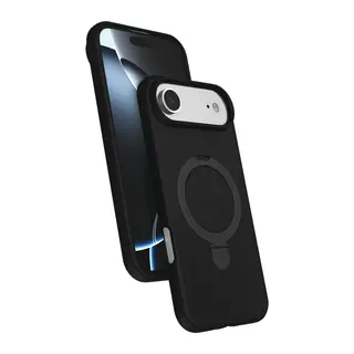 iPhone 17 Air Regal Magsafe Standlı Kapak - Siyah