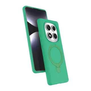 Redmi Note 14 Pro 5G Regal Magsafe Standlı Kapak - Yeşil