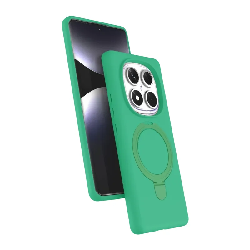 Redmi Note 14 Pro 5G Regal Magsafe Standlı Kapak - Yeşil