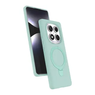 Redmi Note 14 Pro 5G Regal Magsafe Standlı Kapak - Su Yeşili