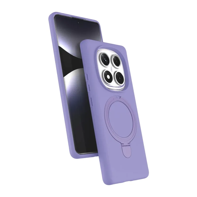 Redmi Note 14 Pro 5G Regal Magsafe Standlı Kapak - Lila