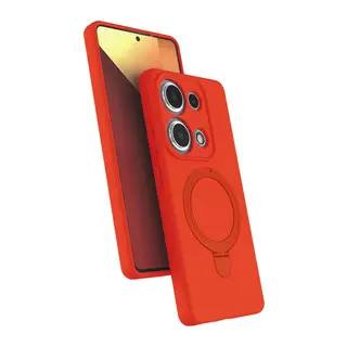 Redmi Note 13 Pro 4G Regal Magsafe Standlı Kapak - Turuncu