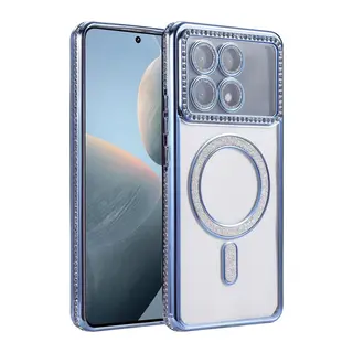 Poco X6 Pro Joke Simli Magneticsafe Kılıf - Mavi