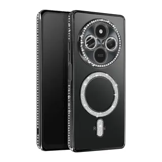 Redmi 14C Joke Simli Magneticsafe Kılıf - Siyah