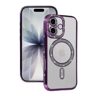 iPhone 17 Joke Simli Magneticsafe Kılıf - Derin Mor
