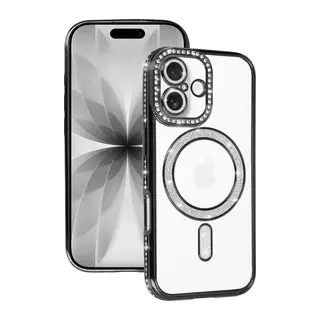 iPhone 17 Joke Simli Magneticsafe Kılıf - Siyah