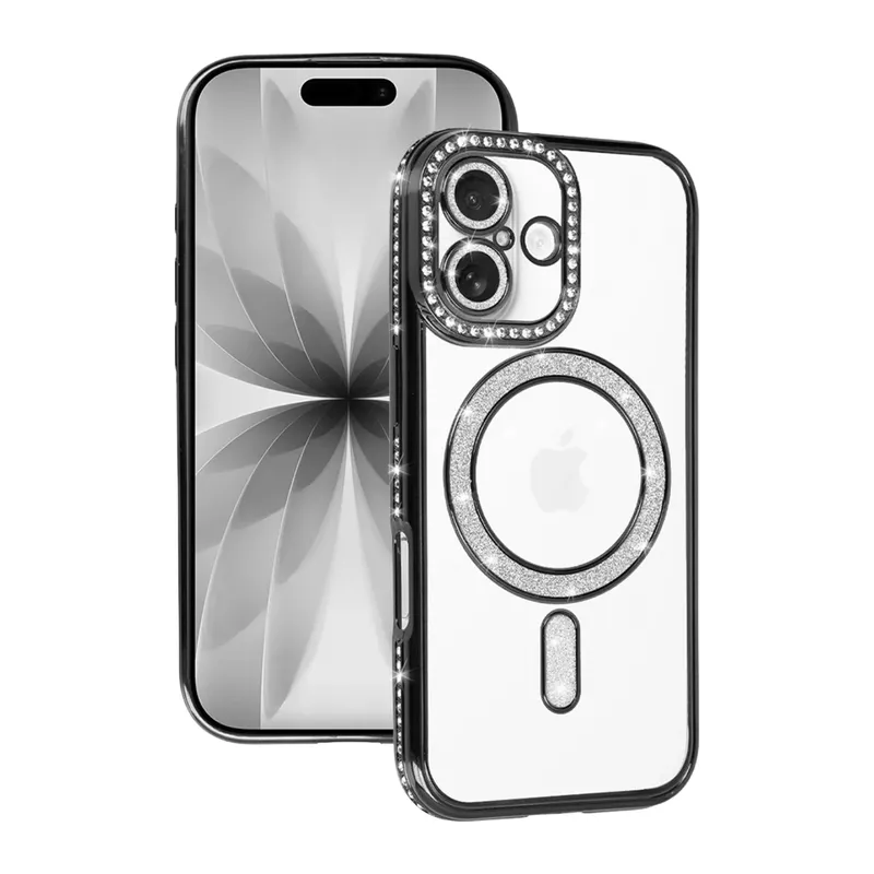 iPhone 17 Joke Simli Magneticsafe Kılıf - Siyah
