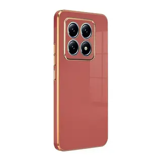 Mi 14T Pro Volet Silikon - Kırmızı