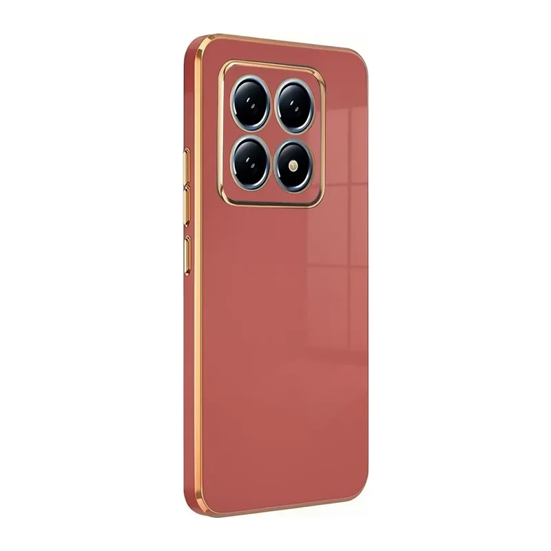Mi 14T Pro Volet Silikon - Kırmızı
