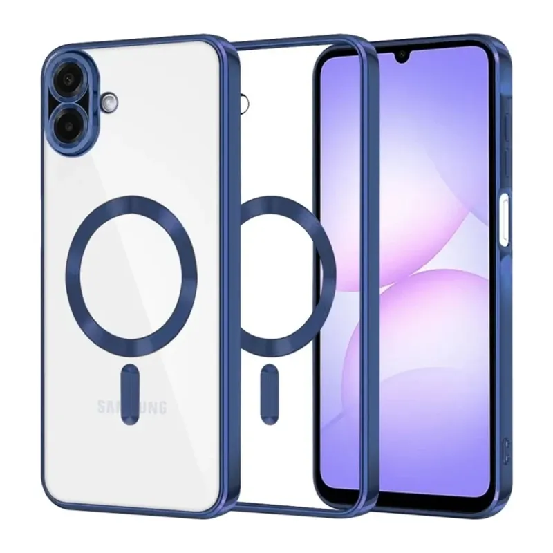Samsung Galaxy A07 4G Kross Magneticsafe Kapak - Lacivert