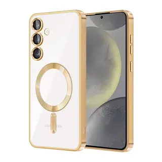 Samsung Galaxy A17 5G Kross Magneticsafe Kapak - Gold