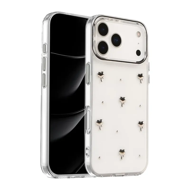 iPhone 17 Pro Fiyonk Desenli Kapak - Desen 1