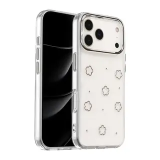 iPhone 17 Pro Fiyonk Desenli Kapak - Desen 2