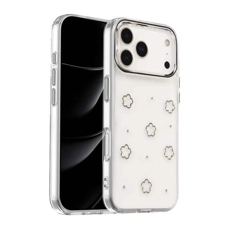 iPhone 17 Pro Fiyonk Desenli Kapak - Desen 2