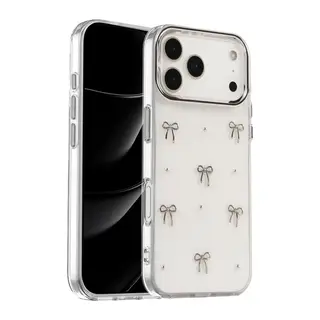 iPhone 17 Pro Fiyonk Desenli Kapak - Desen 5