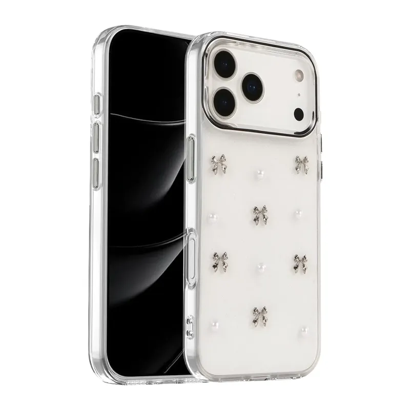 iPhone 17 Pro Fiyonk Desenli Kapak - Desen 8
