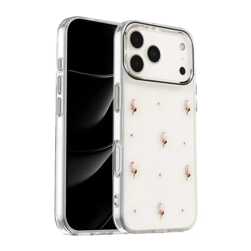 iPhone 17 Pro Max Fiyonk Desenli Kapak - Desen 6