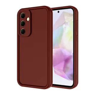 Samsung Galaxy A17 5G Viera Silikon - Bordo