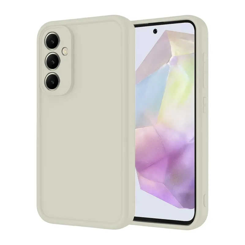Samsung Galaxy A17 5G Viera Silikon - Krem
