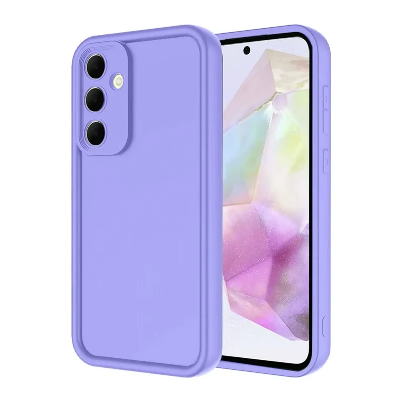 Samsung Galaxy A17 5G Viera Silikon - Lila