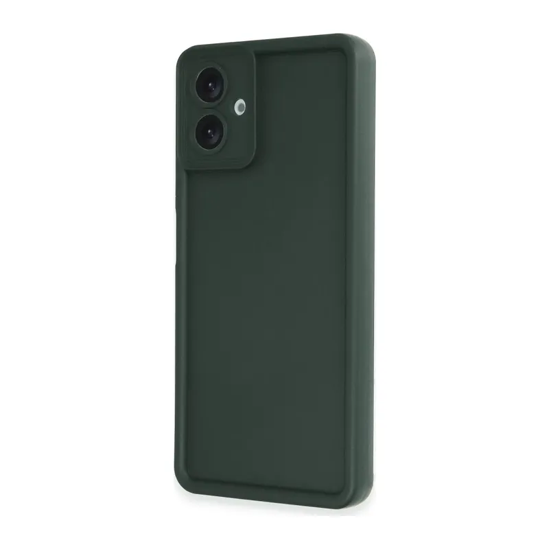 Samsung Galaxy A07 4G Viera Silikon - Koyu Yeşil