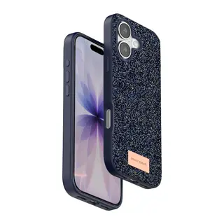 iPhone 17 Bright Simli Kapak - Mavi
