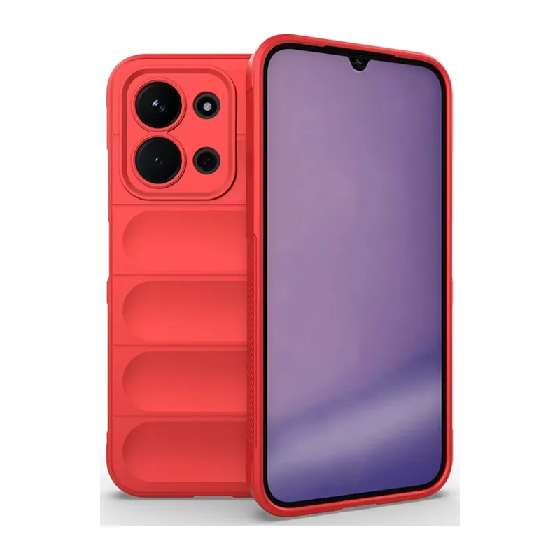 Redmi 15C 4G Optimum Silikon - Kırmızı