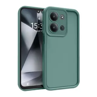 Redmi 15C 4G Viera Silikon - Koyu Yeşil