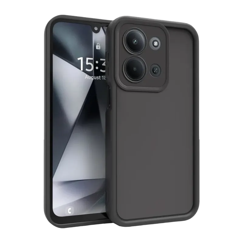 Redmi 15C 4G Viera Silikon - Siyah