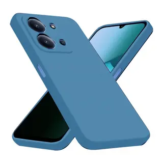 Redmi 15C 4G Nano içi Kadife Silikon - Mavi