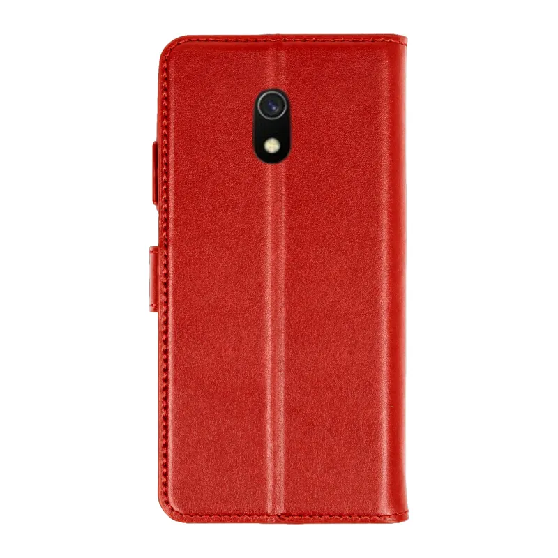 Redmi 8A 4G Trend S Plus Kapaklı Kılıf - Kırmızı