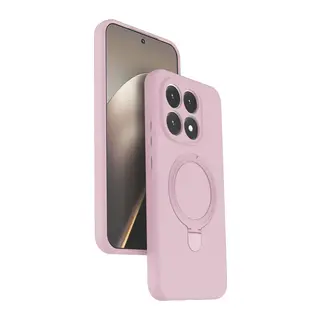 Mi 15T Regal Magsafe Standlı Kapak - Açık Pembe