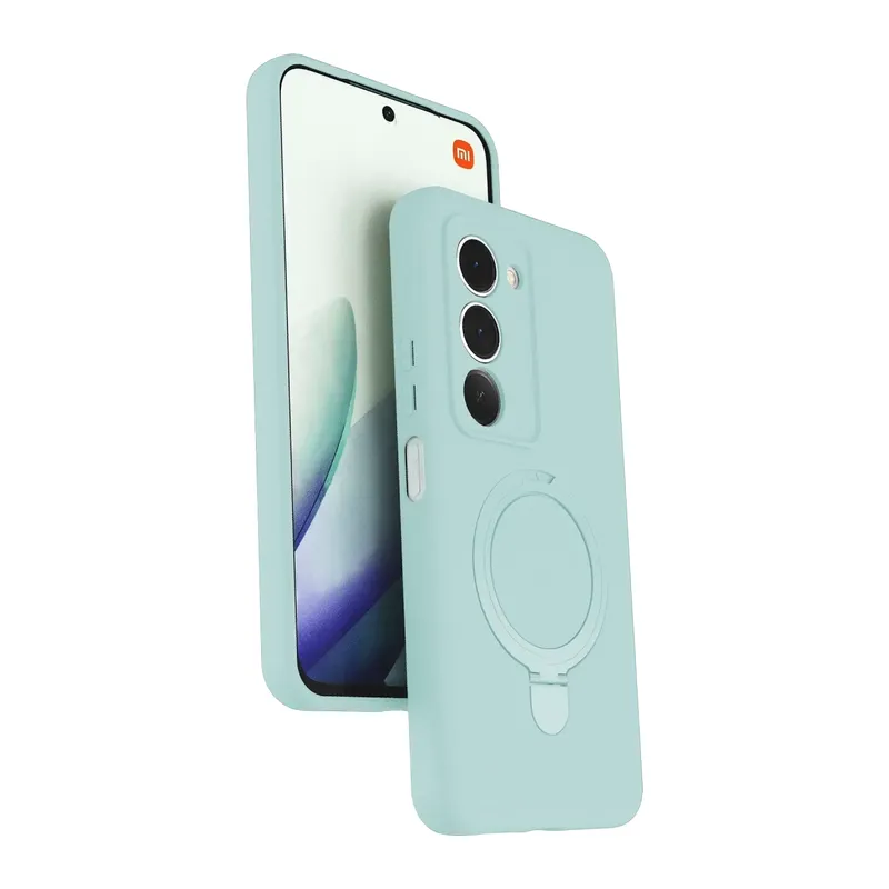Redmi 15 4G Regal Magsafe Standlı Kapak - Su Yeşili