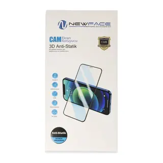 Mi 15T Pro 3D Antistatik Cam Ekran Koruyucu - Siyah