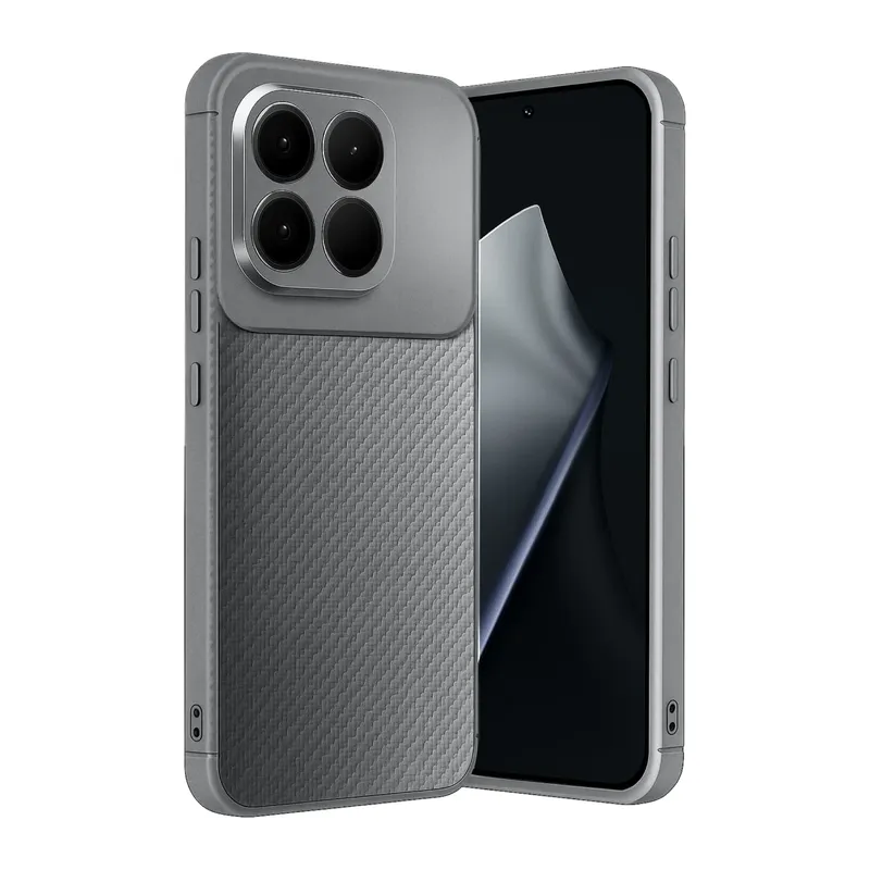 Mi 15T Auto Focus Karbon Kapak - Gri
