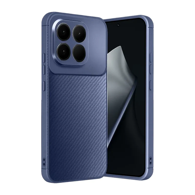 Mi 15T Auto Focus Karbon Kapak - Lacivert