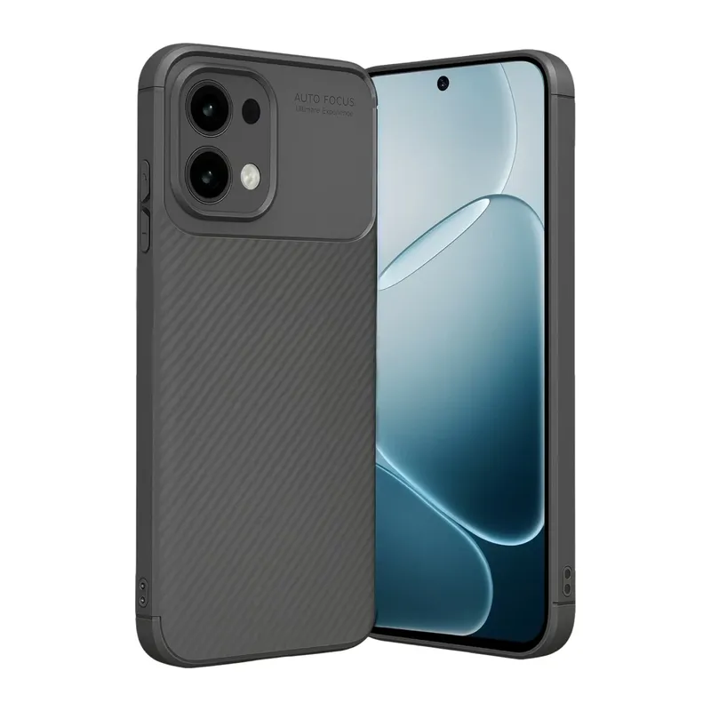 A6 Pro 4G Auto Focus Karbon Kapak - Gri