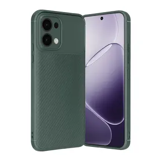 A6 Pro 4G Auto Focus Karbon Kapak - Koyu Yeşil
