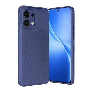 A6 Pro 4G Auto Focus Karbon Kapak - Lacivert