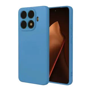 Mi 15T Pro Nano içi Kadife Silikon - Mavi