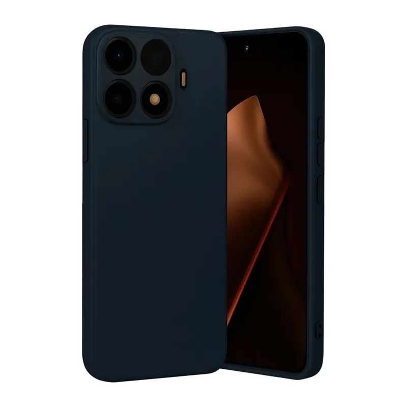 Mi 15T Pro Nano içi Kadife Silikon - Siyah