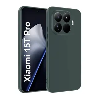 Mi 15T Pro First Silikon - Koyu Yeşil