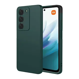 Redmi 15 4G First Silikon - Koyu Yeşil