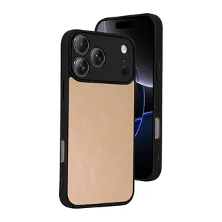 iPhone 17 Pro Aras Deri Kapak - Pudra