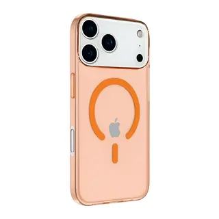 iPhone 18 Pro/17 Pro Pc Real Magsafe Kapak - Turuncu