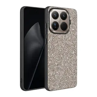 Mi 15T Pro Bright Simli Kapak - Gümüş