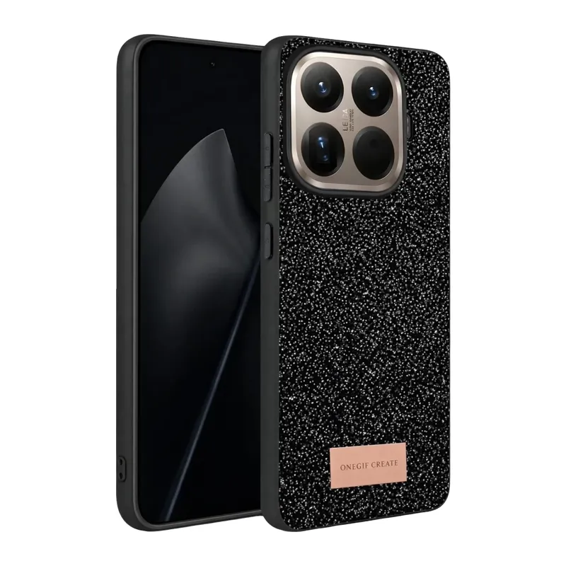 Mi 15T Pro Bright Simli Kapak - Siyah